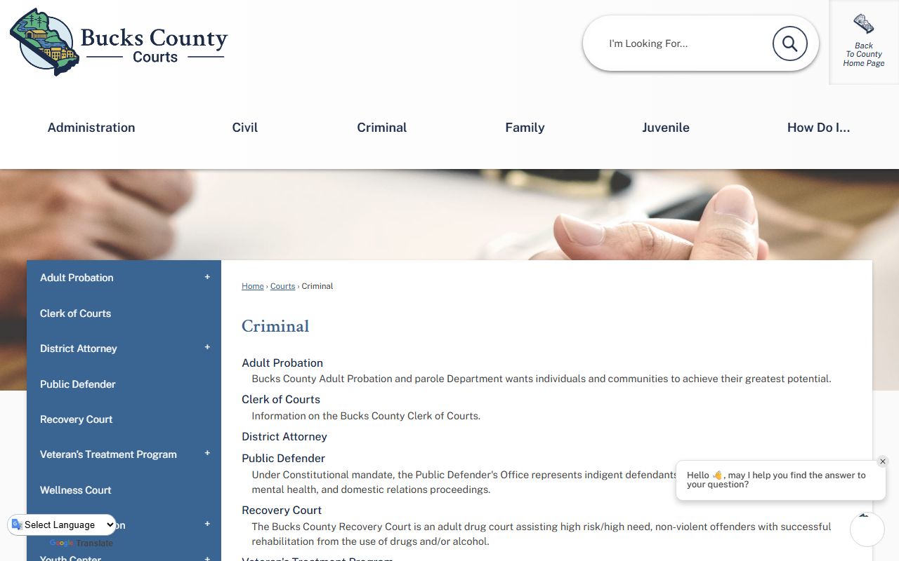 Bucks County vital records services for Bensalem death records