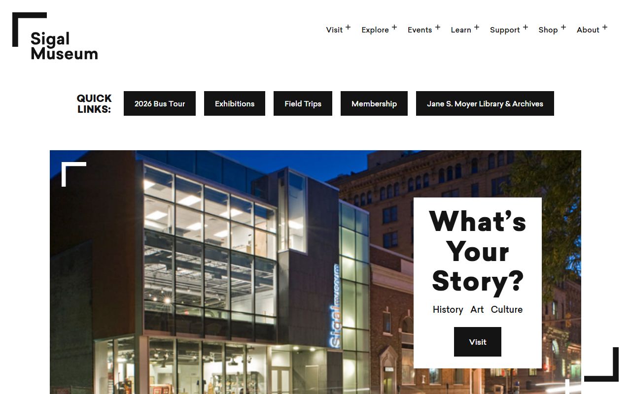 Sigal Museum Northampton County history and genealogy resources