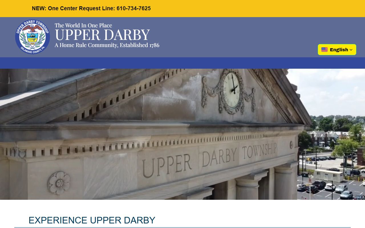 Upper Darby Township Pennsylvania official records and death index