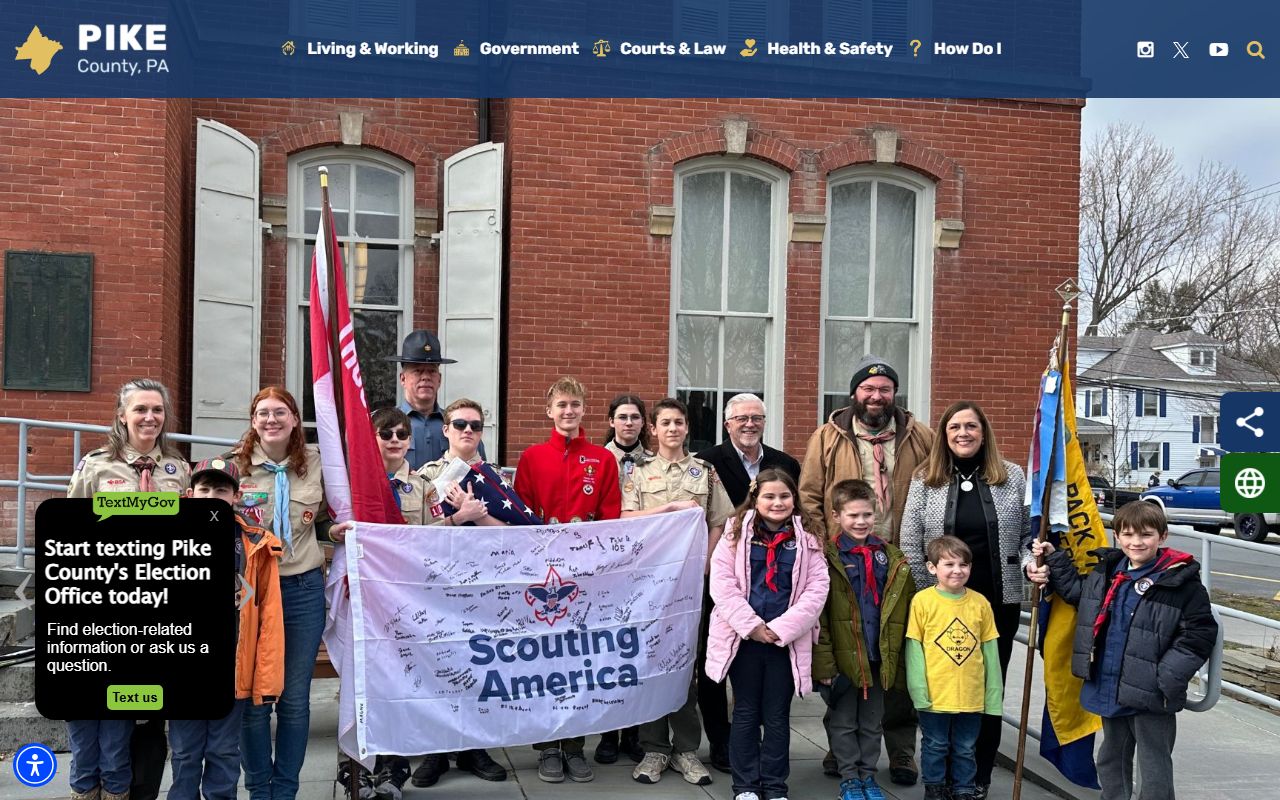 Pike County Pennsylvania official records and death index