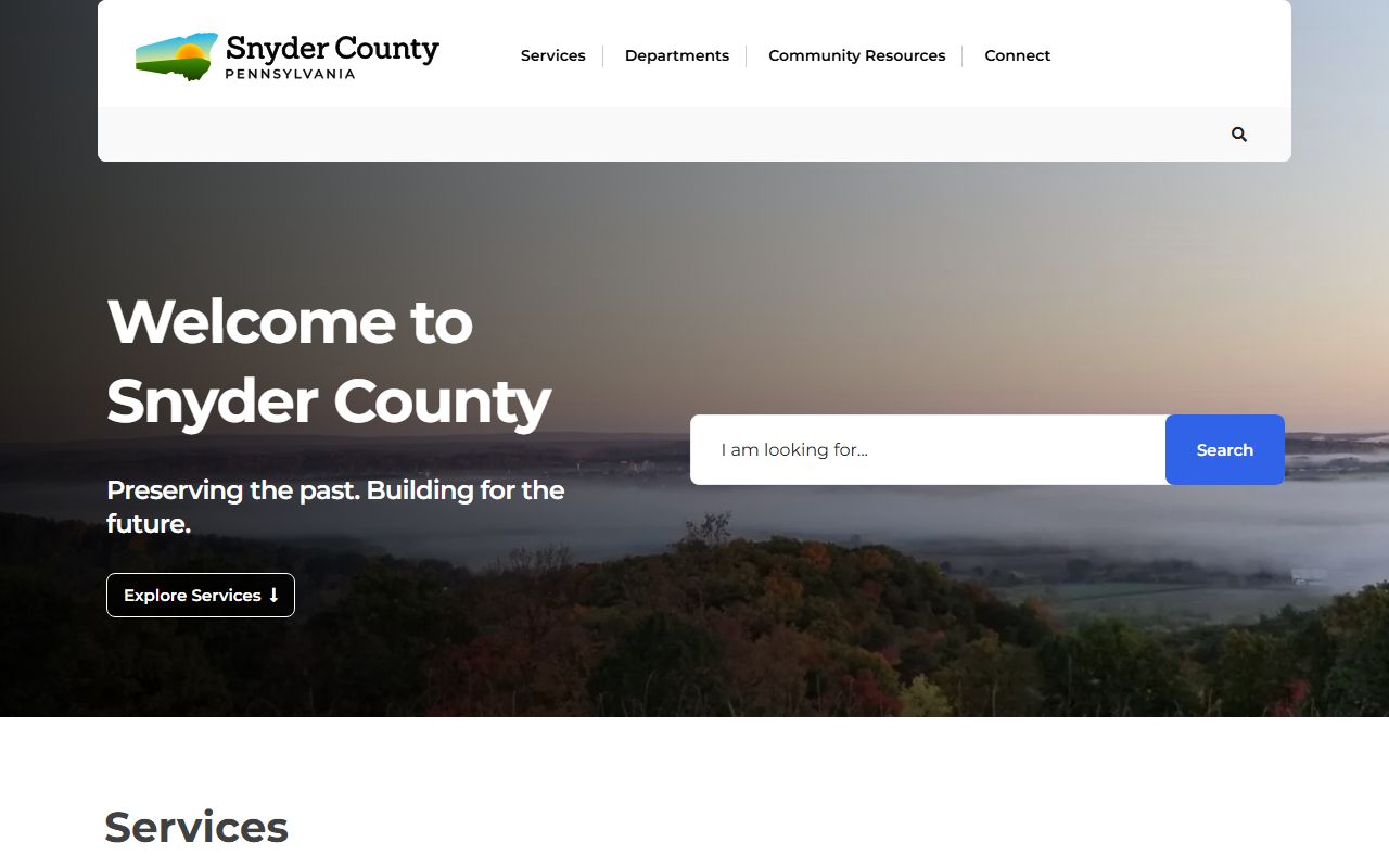 Snyder County Pennsylvania official records and death index